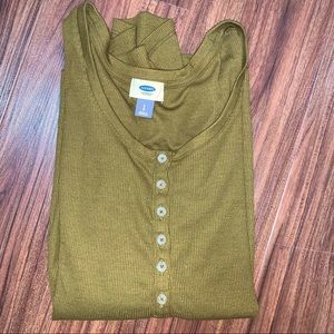 Old navy army green long sleeve